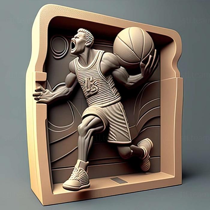 3D model NBA Playgrounds game (STL)